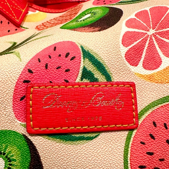 Dooney & Bourke 🍉 🥝 🍊Ambrosia Fruit Small Tote - Picture 2 of 13